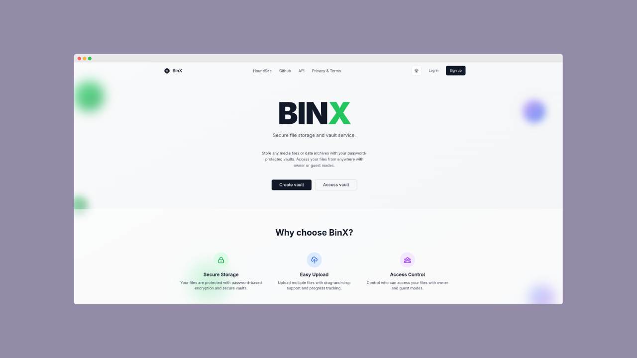 BinX