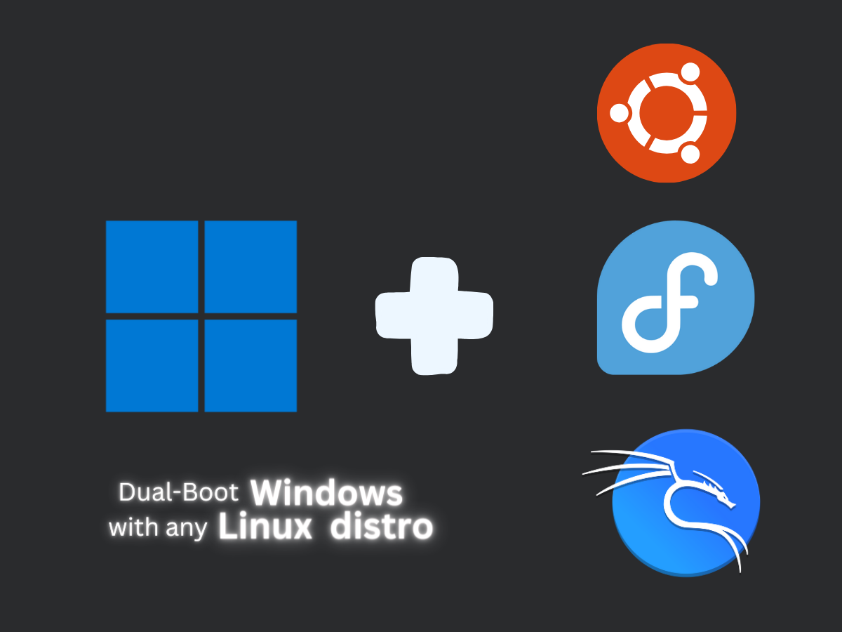 How To Dual Boot any OS with windows